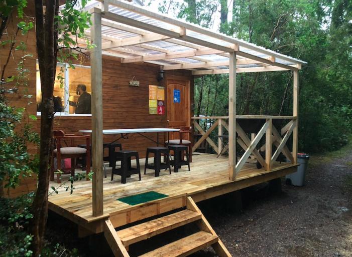 Cabanas Nutrias Patagonicas Puelo River Esterno foto